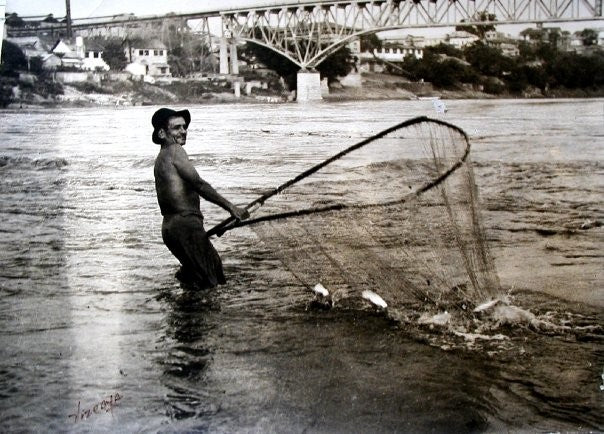 Hombre pescador 